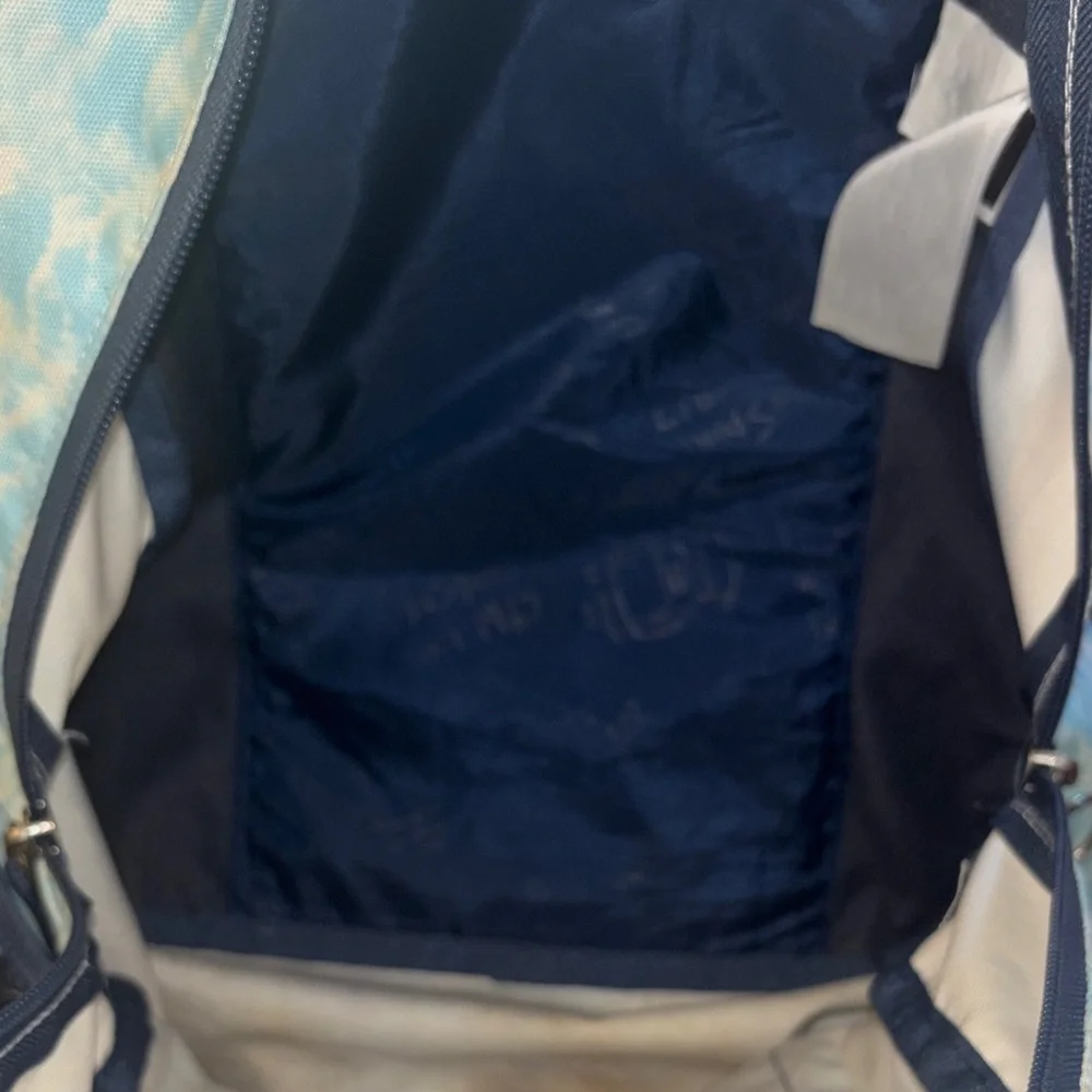 Jansport Light Blue Tie-Dye Backpack for Men
